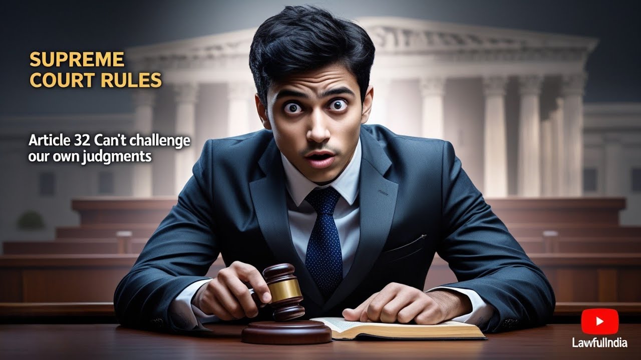 SUPREME COURT Rules: Can't be used to Challenge Our OWN Judgments with Article 32 Petition