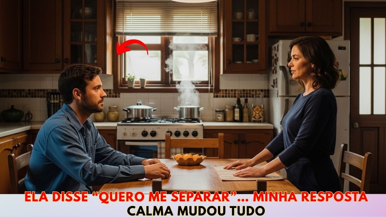 Mi esposa Ela Disse “Quero Me Separar”… Minha Resposta Calma Fez Ela Chorar Dias Depois
