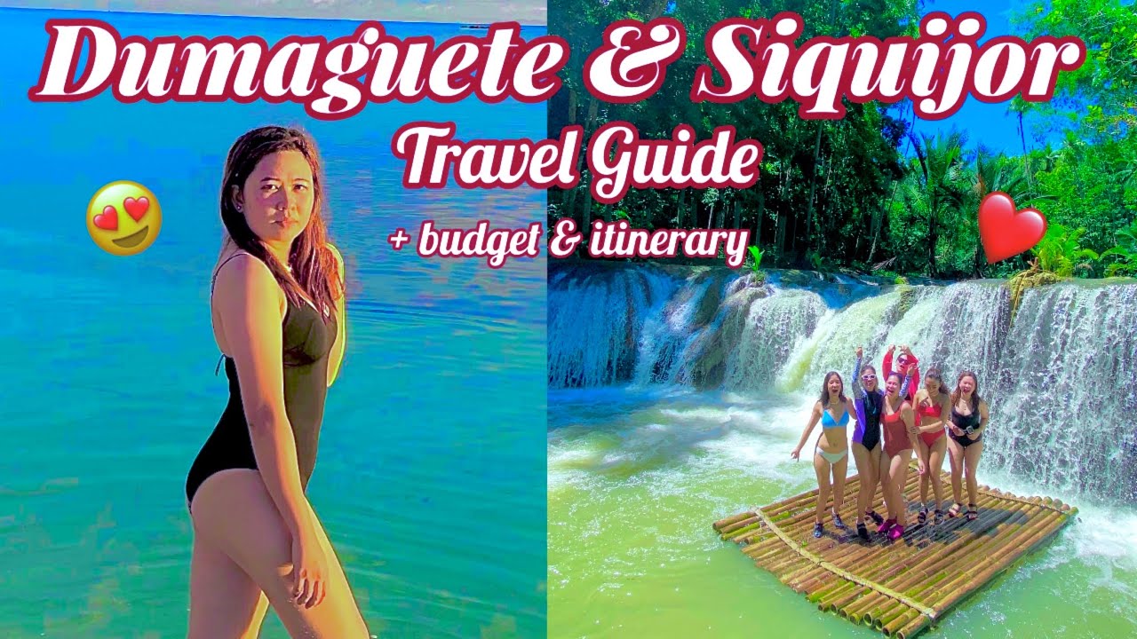 EXPLORING DUMAGUETE & SIQUIJOR (w/ itinerary and budget) | Dumaguete Siquijor Vlog 2022