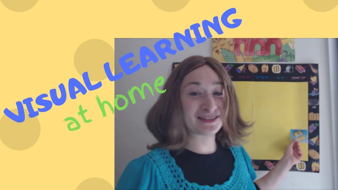 Teaching visual learners at home | Jewish homeschool | visual learning
