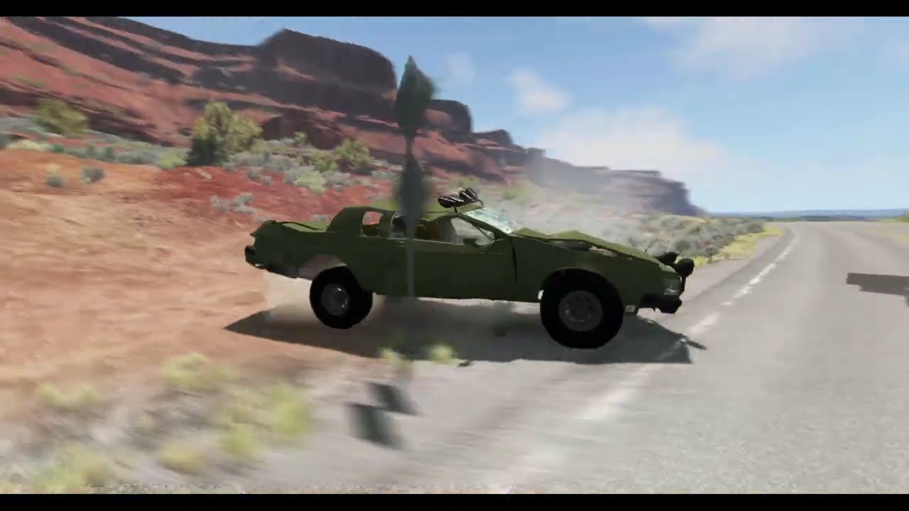 Cliff Drops #15 - BeamNG DRIVE | Cliff Fall