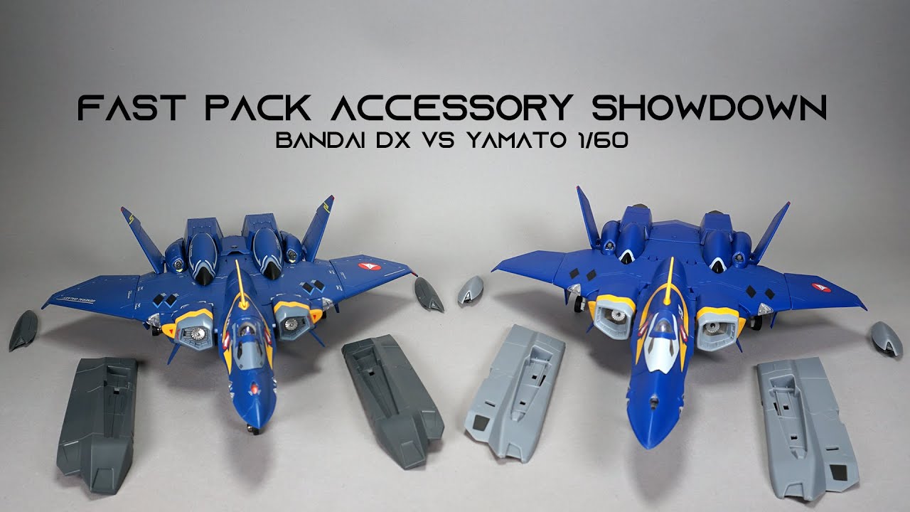 YF-21 FAST Pack Showdown: Yamato 1/60 vs Bandai DX