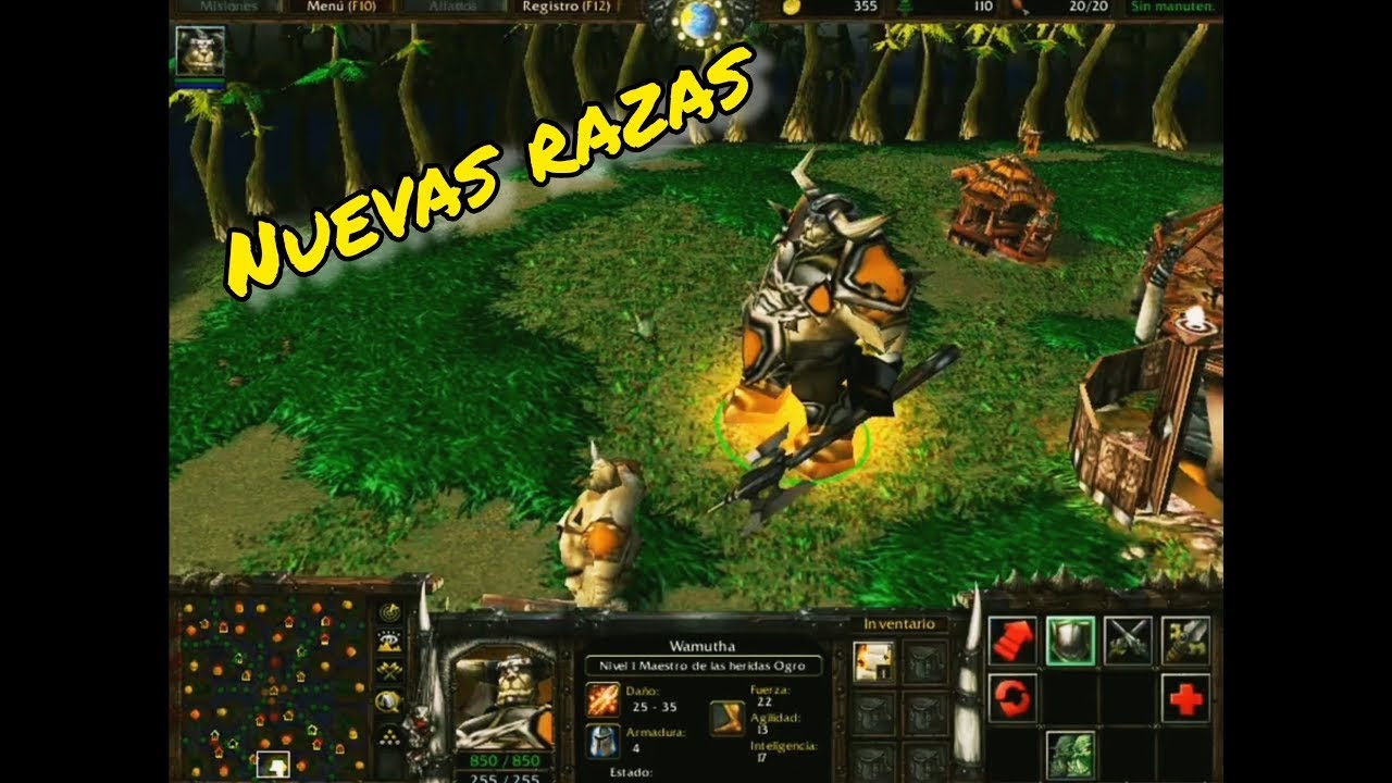 DESCARGA MAPA CON 11 NUEVAS RAZAS PARA WARCRAFT 3/Link Mediafire