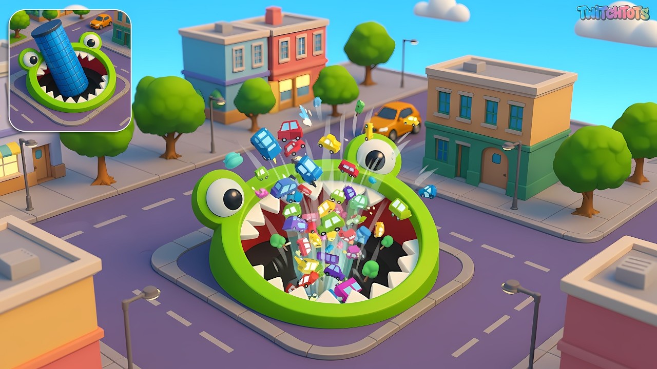 Hole.io - Gameplay Walkthrough: Devour Everything Before Time’s Up! All Levels (Android, iOS)