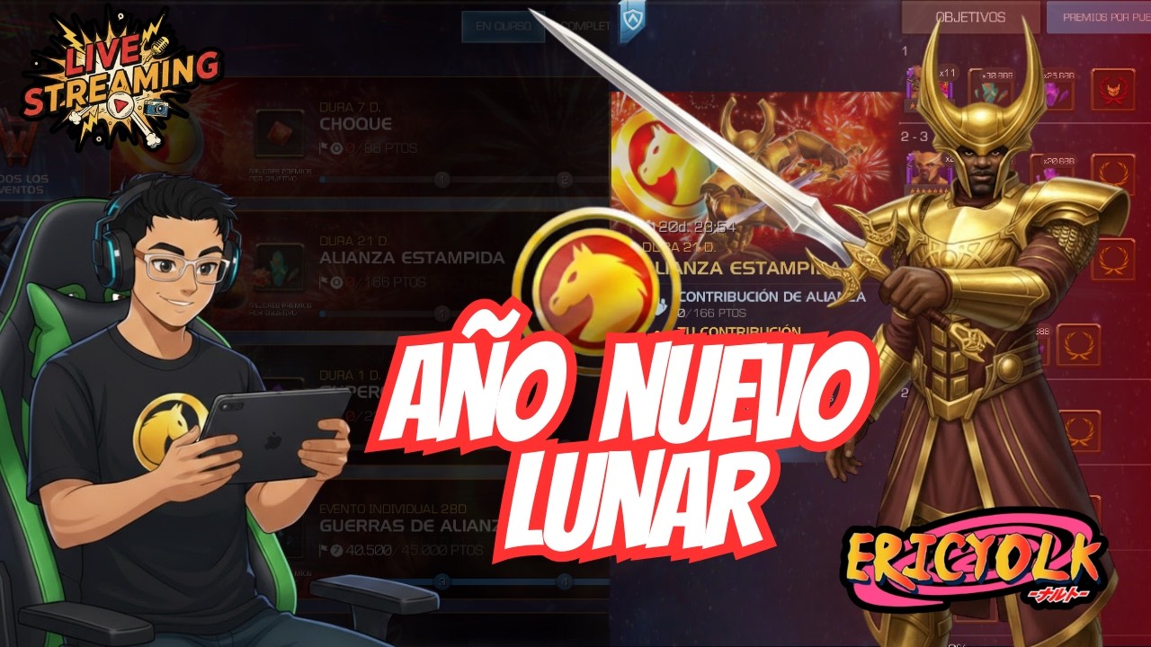 AÑO NUEVO LUNAR - MI MODO DE JUEGO FAVORITO - MCOC - ERICYOLK
