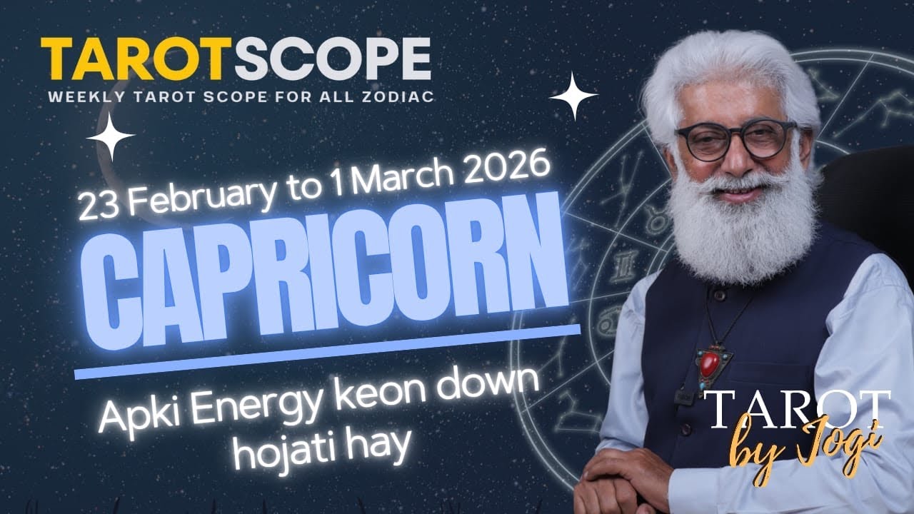 Capricorn Horoscope Weekly | 23 Feb - 1 March 2026 | Tarot Card Reading | Boost Your Energy