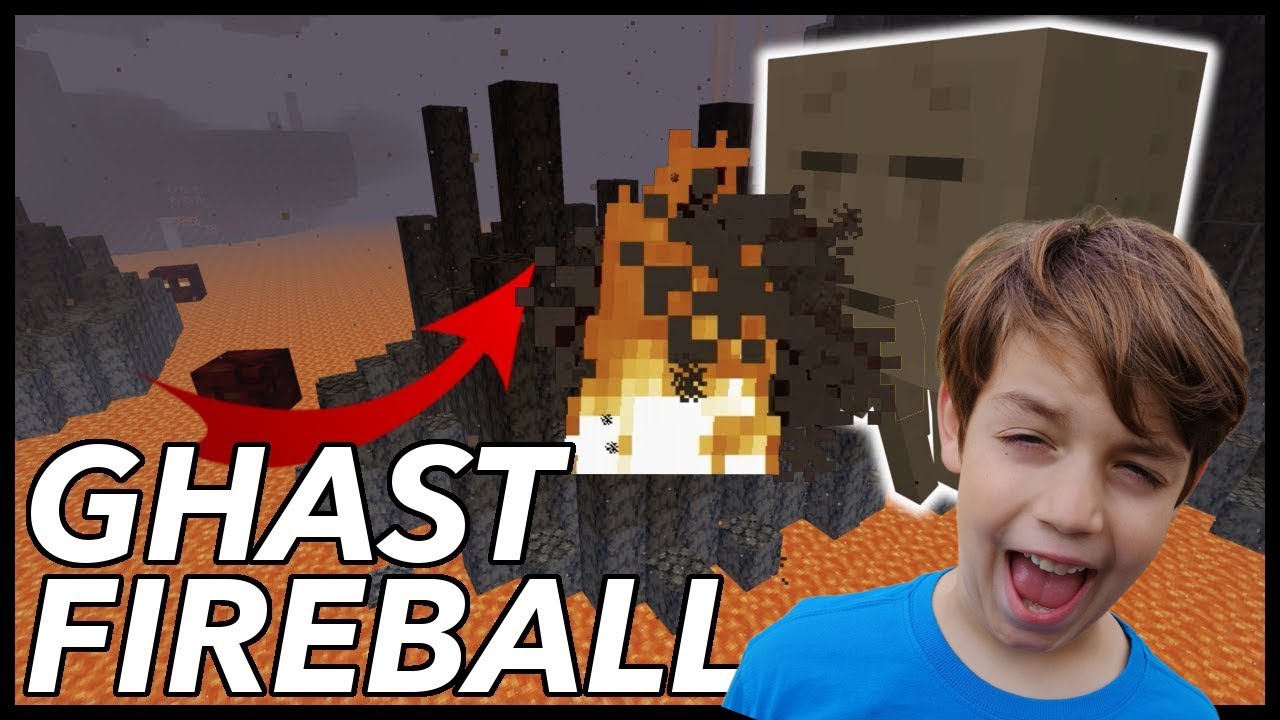 Καταραμένα Ghasts! Μου έριξαν FIREBALL    #minecraft #filippoupoli