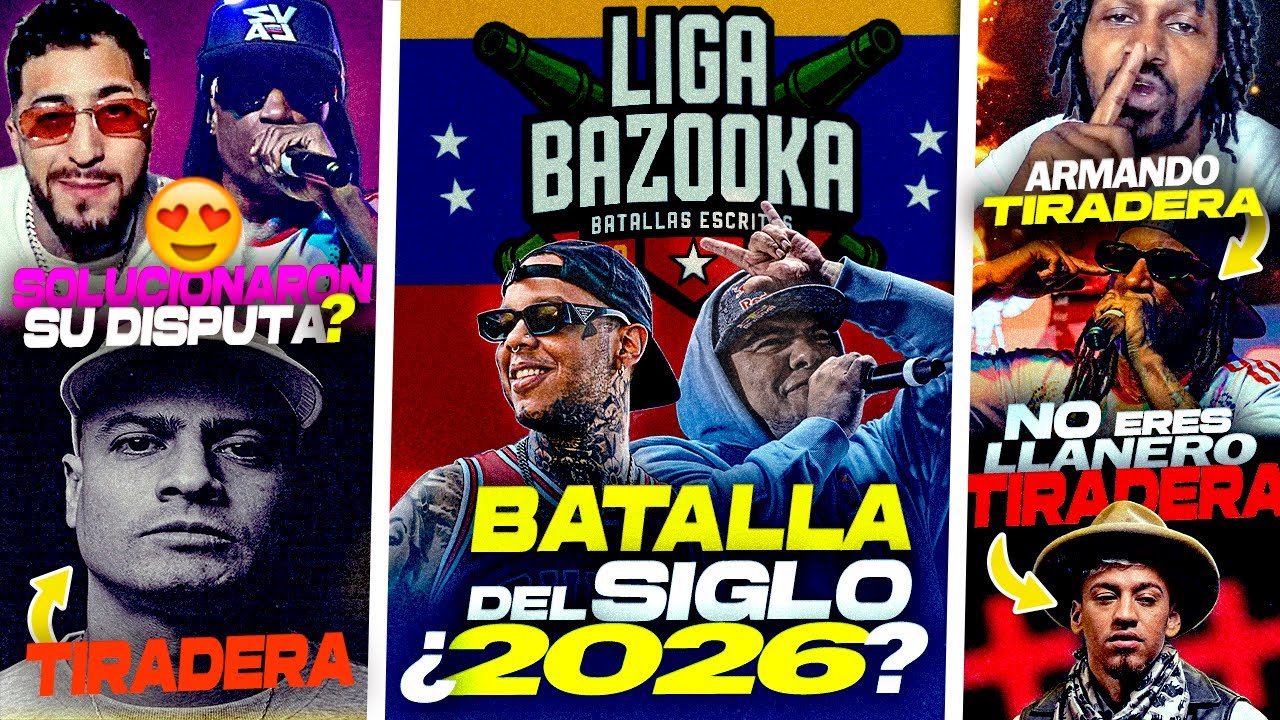 ¿Liga BAZOOKA Venezuela? Aczino vs Akapellah + Neutro vs Reke + Prieto, Lil Supa Nuevas (Tiraderas)