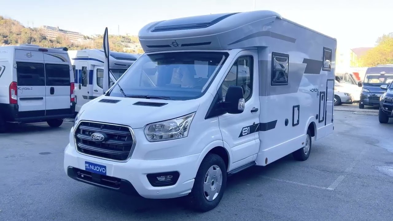 CI Horon Fit 81 XT – Semintegrale letti gemelli e basculante in pronta consegna | Genova Camper