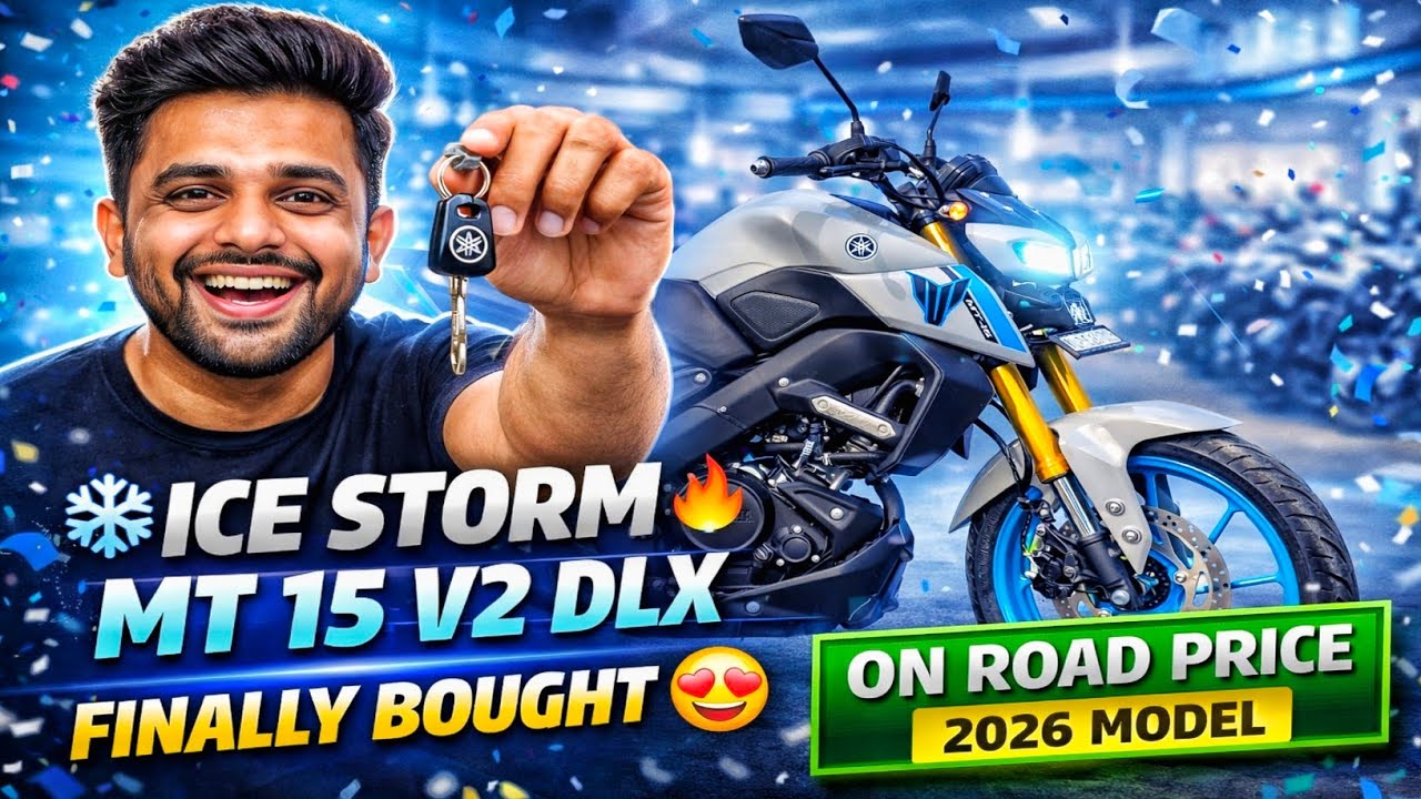   MT 15 2026 Full Review | 1 Litre Mileage Test | Build Quality Check 🔥 | Ice Storm DLX Model