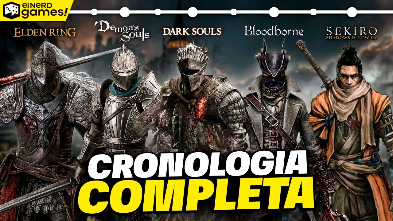 A CRONOLOGIA COMPLETA DO UNIVERSO DE SOULSBORNE - TIMELINE EXPLICADA