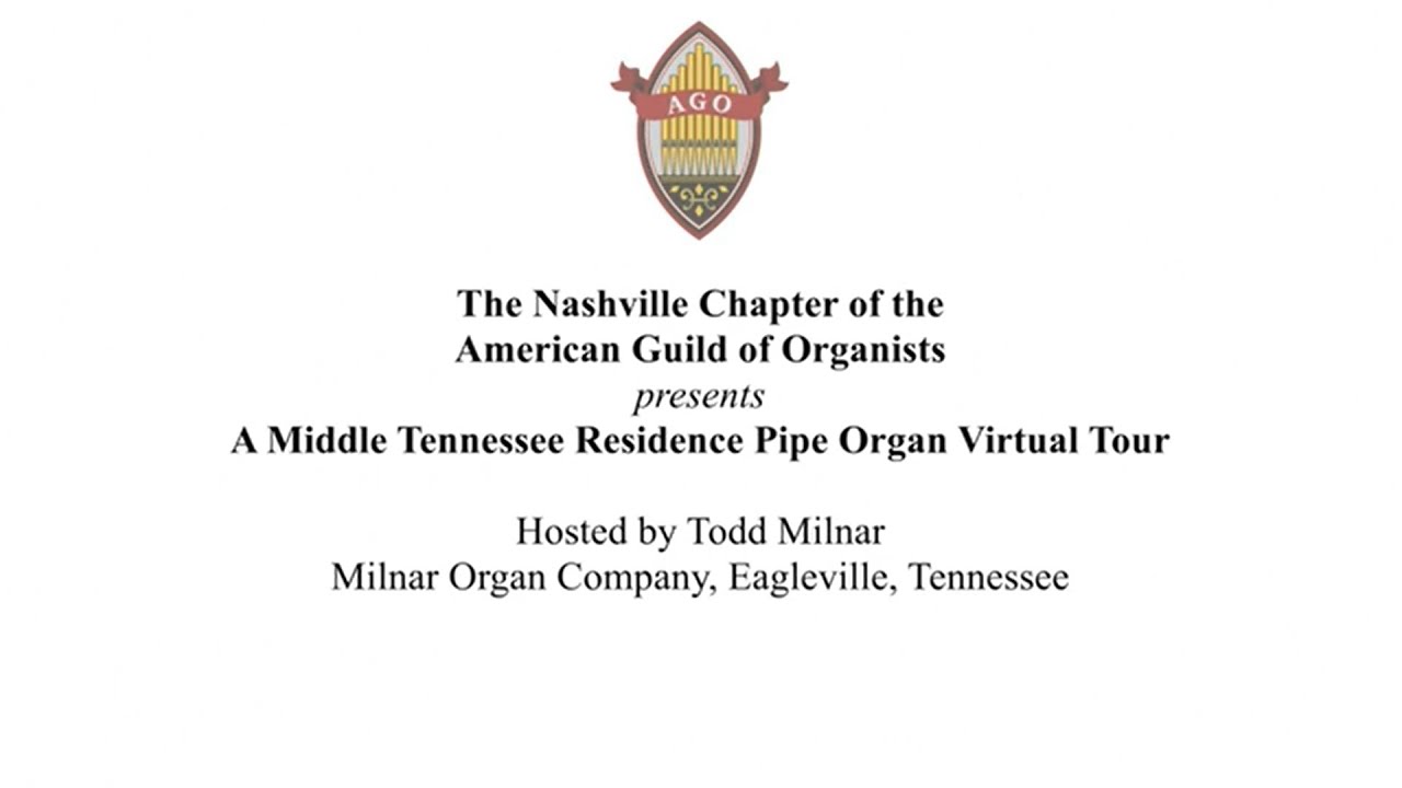 Middle Tennessee Residence Pipe Organ Virtual Tour