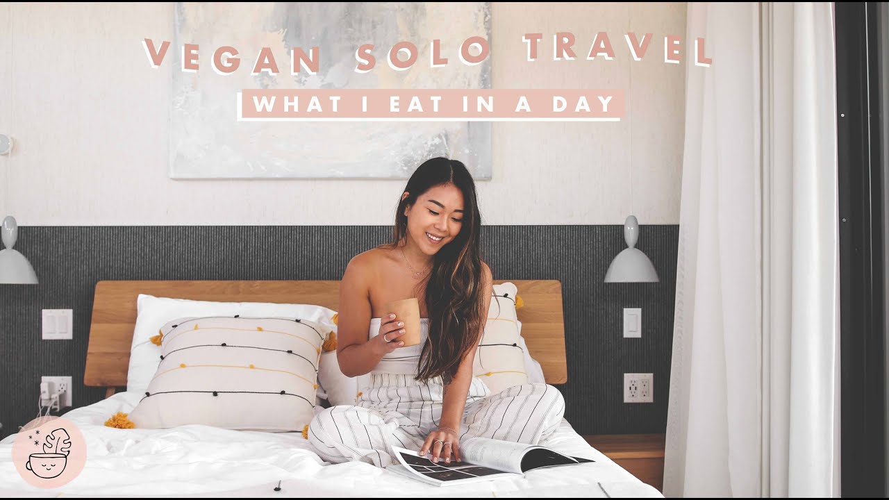 Vegan Solo Travel ✨🌱 What I Ate | Veggiekins