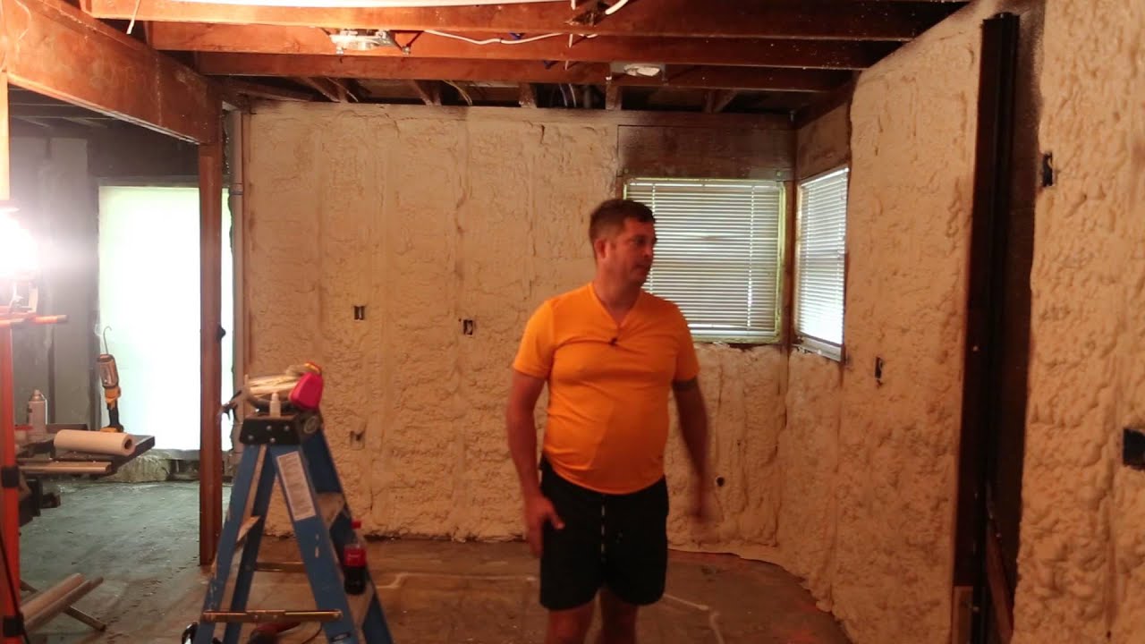 DIY Spray Foam - How to Trim foam