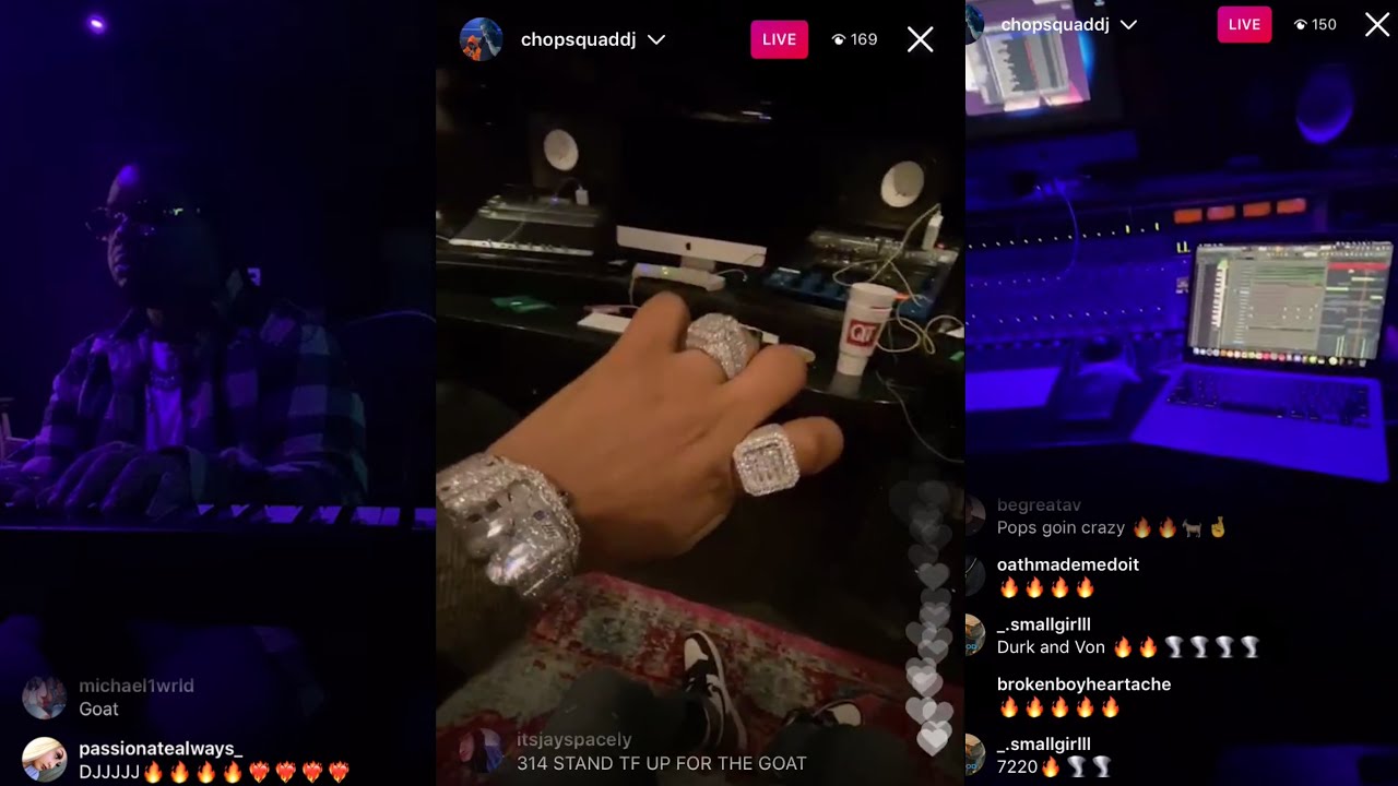 Chopsquad DJ Playing Keys and Cooking Up 10 Beats on IG Live (Nov 9, 2021)