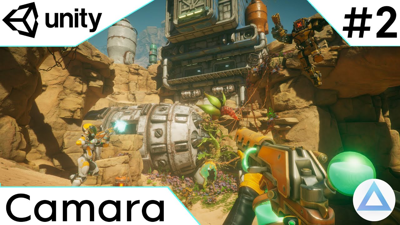 CREA un VIDEOJUEGO de DISPAROS en Unity Tutorial🔫/Movimiento Camara Primera Persona/2-Capitulo