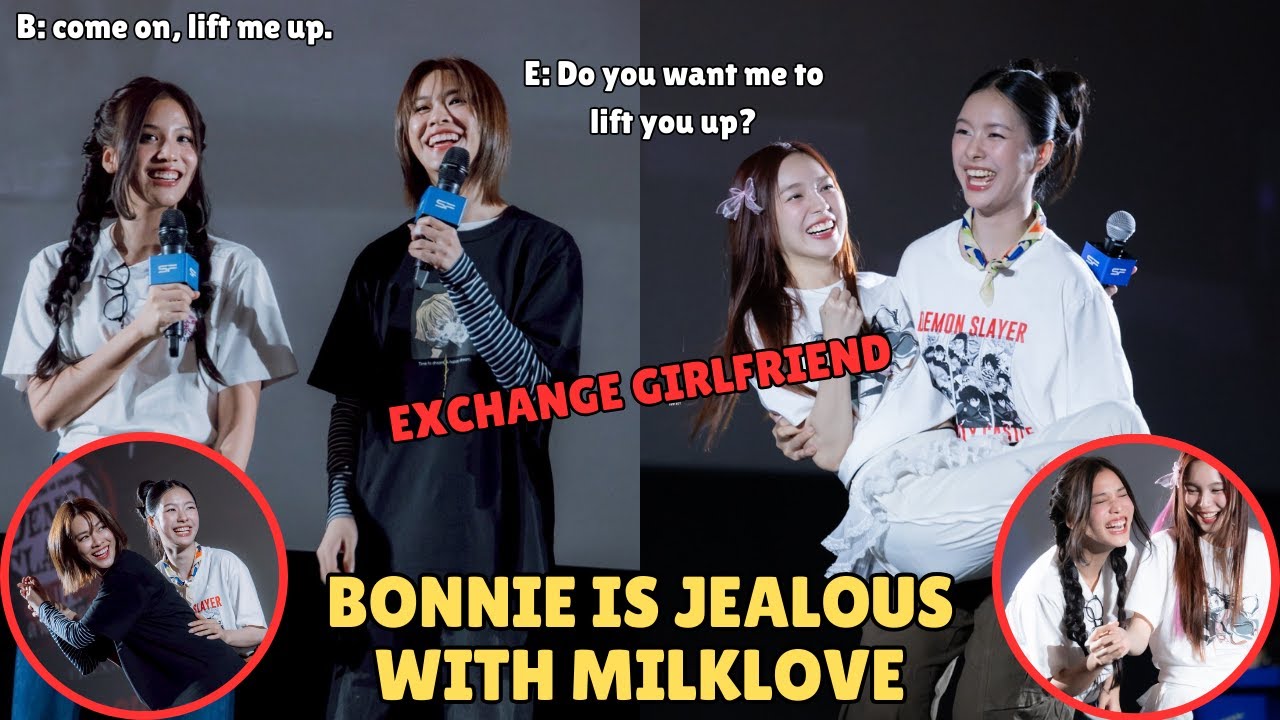 Bonnie is jealous and wanted to compete with MilkLove