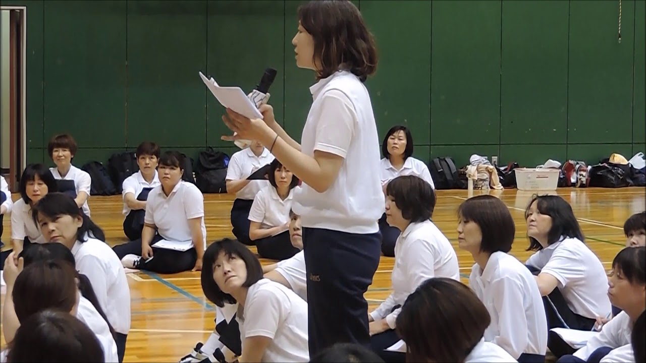 平成30年度　東濃地区ママさんバレーボール連盟　審判研修会