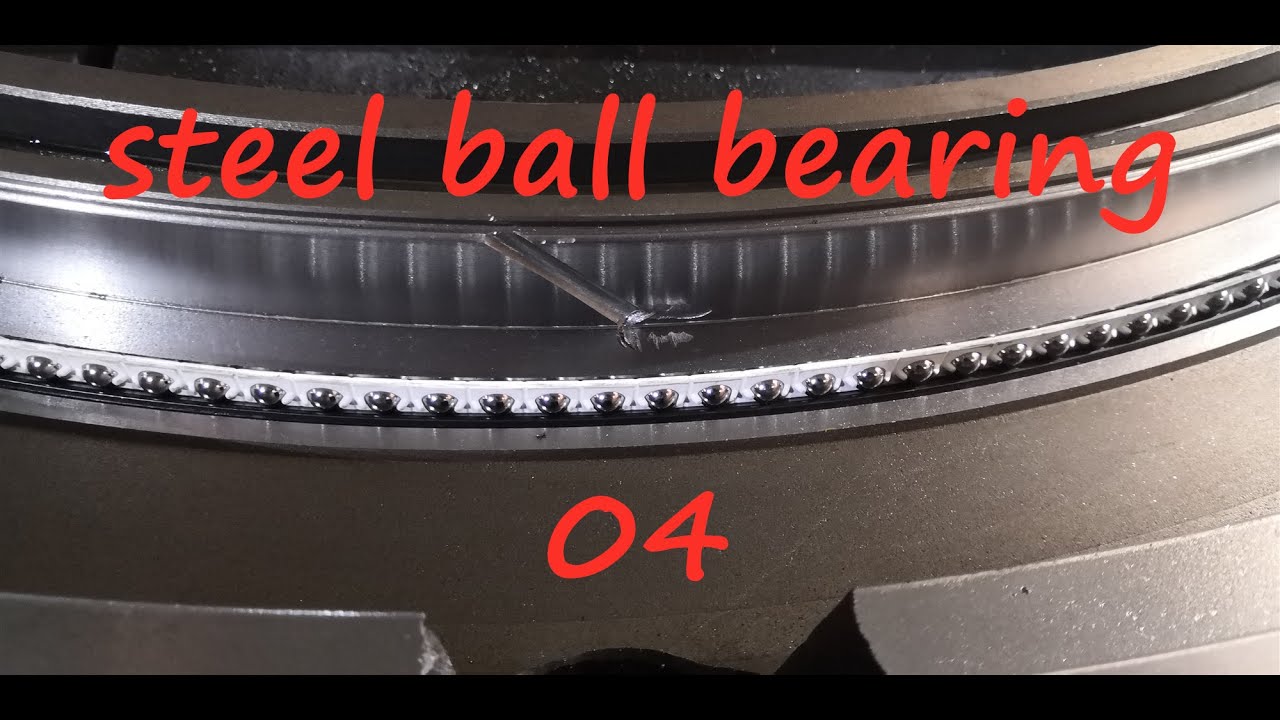 04  Steel ball bearing installation on circular knitting machines