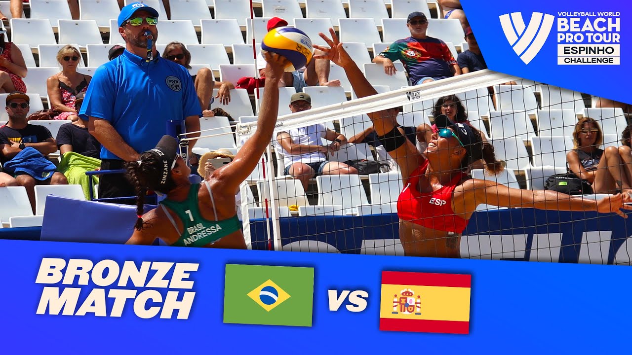 Andressa/Vitoria vs. Soria/González - Bronze Match Highlights Espinho 2022 #BeachProTour