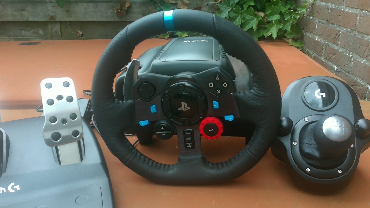 Logitech G29 Driving Force Steering Wheel + Shifter Unboxing