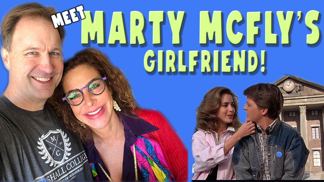 MEET MARTY MCFLY'S GIRLFRIEND! Ride along as I meet Claudia Wells and other Hollywood colleagues.