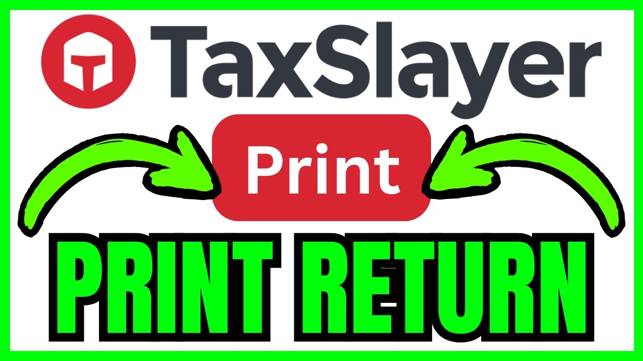 How To PRINT TAX RETURN From TaxSlayer (QUICK & EASY) 2026