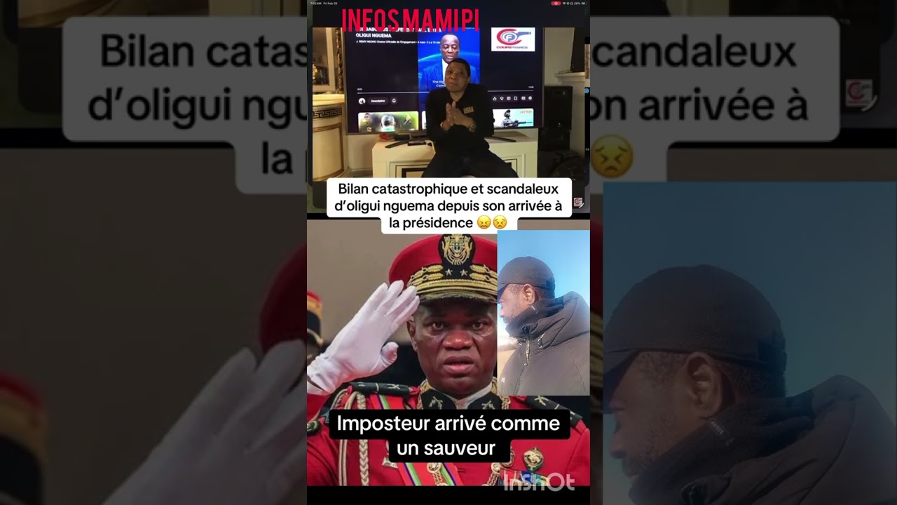 J.Remy Ngono comment Oligui Nguema a trompé les Gabonais.