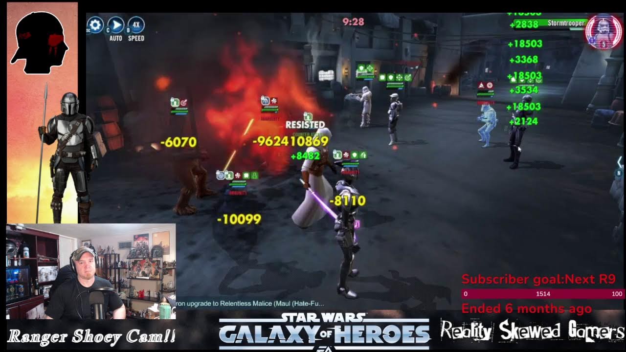 SWGOH GAC FUN AND MORE ON A MANIAC MONDAY!!