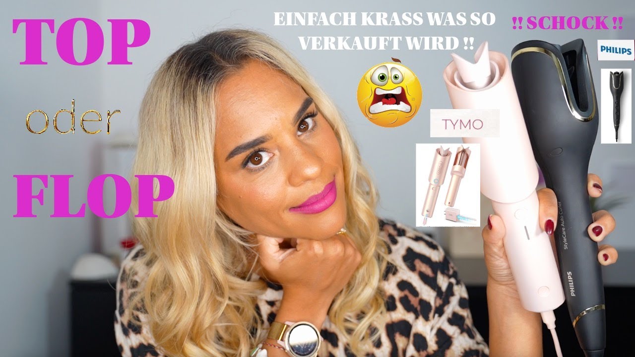 PHILIPPS AUTO CURLER 8000 VS TYMO Curlgo Kabelloser Automatischer Lockenstab im TEST - SO EIN FLOP