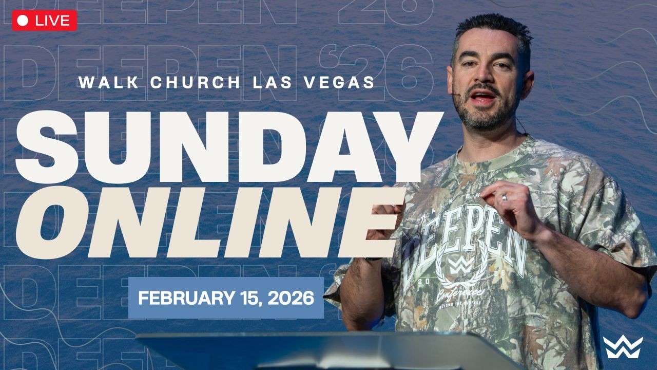 Join us LIVE at WALK Church (10:00AM) as we continue our DEEPEN series! February 15, 2026