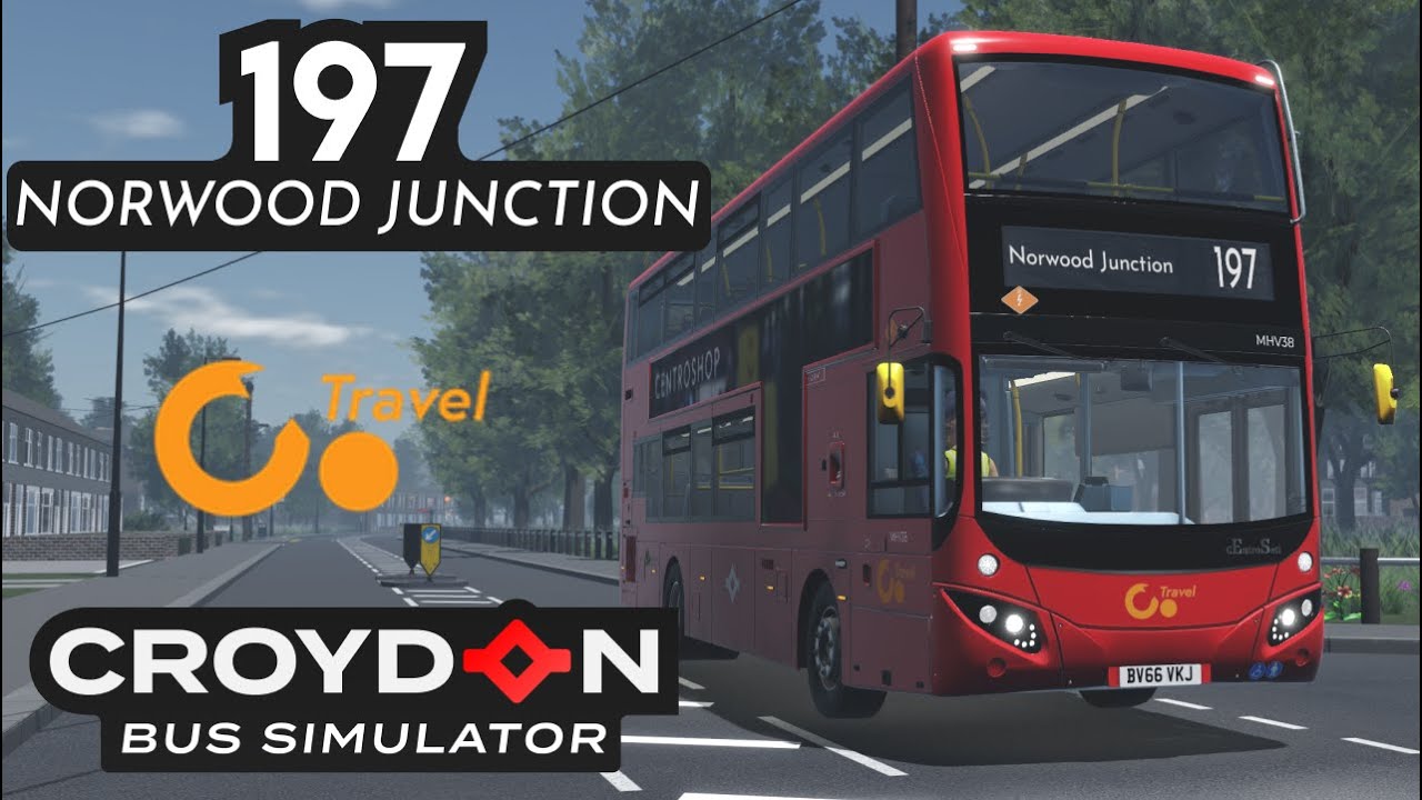 Croydon Bus Simulator | 197 to Norwood Junction | B5LH EvoSeti
