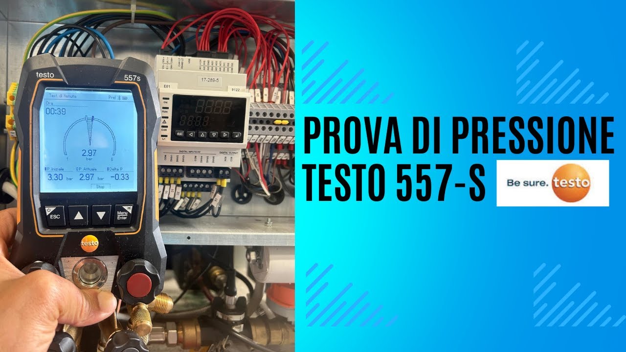 PROVA DI PRESSIONE TESTO 557-S