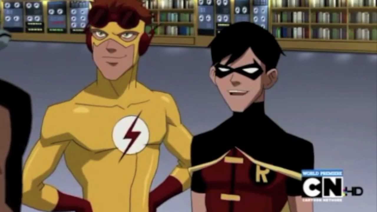Young Justice ~ The Boys Are Back!! (Robin and KF)