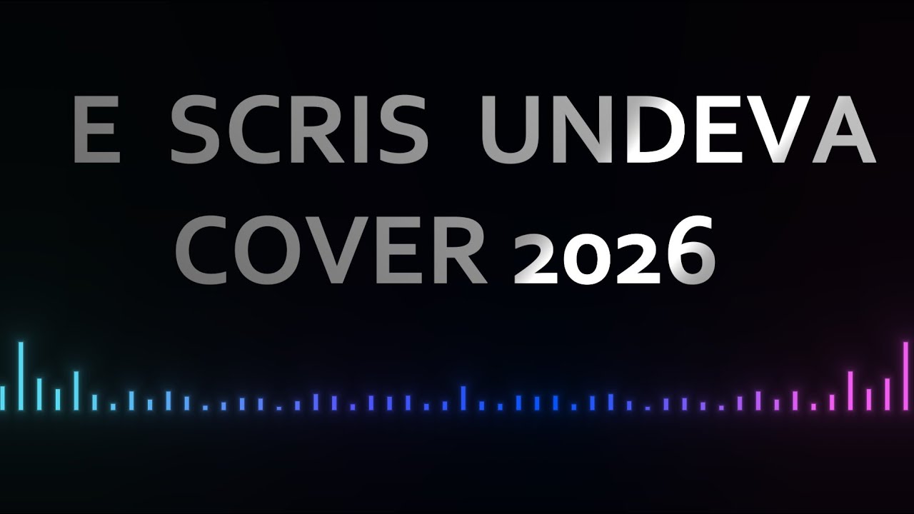 E SCRIS UNDEVA – REMIX COVER 2026 | SIPEA HIT COVER | Manele Noi
