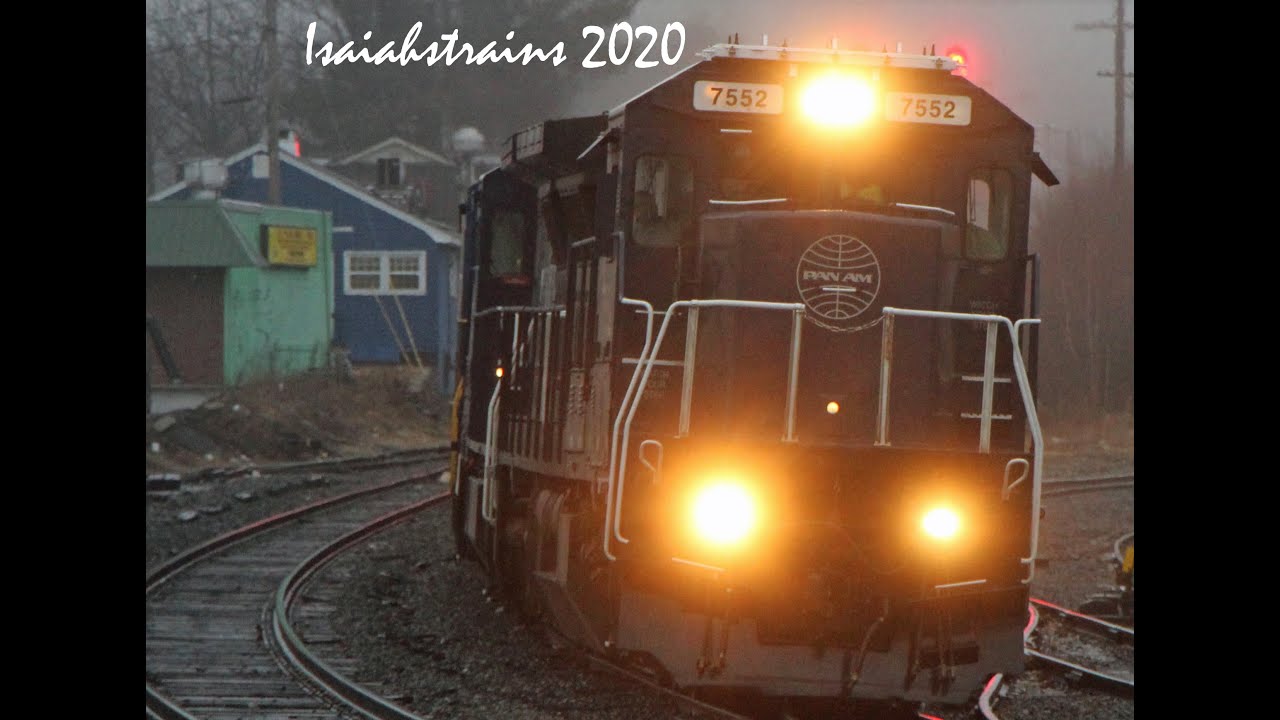 Sounds of the C40-8 - MEC 7552 Idling! (GE 7FDL-16 Prime Mover)