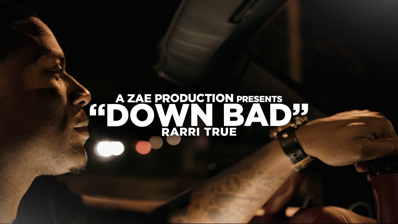 Rarri True - Down Bad (Official Music Video) Shot By @AZaeProduction