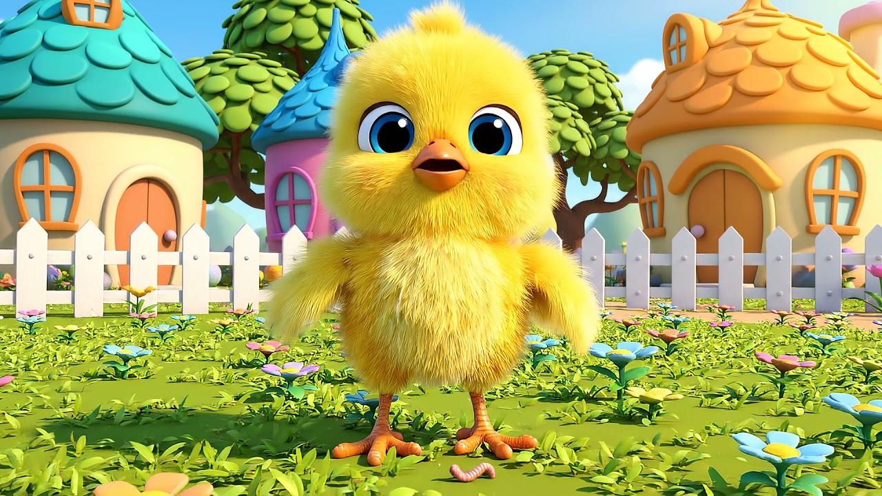 El Pollito Dice Pío Pío Pío | Canciones de la Granja y Rimas para Bebés