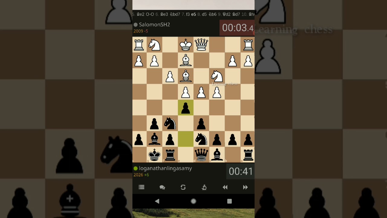This is the reason why we have to play blitz games till end 