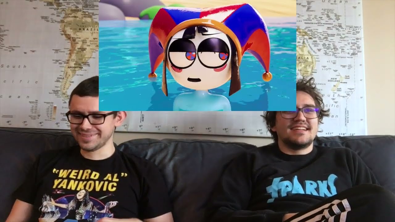 Roommates React To THE AMAZING DIGITAL CIRCUS Ep 7: Beach Episode