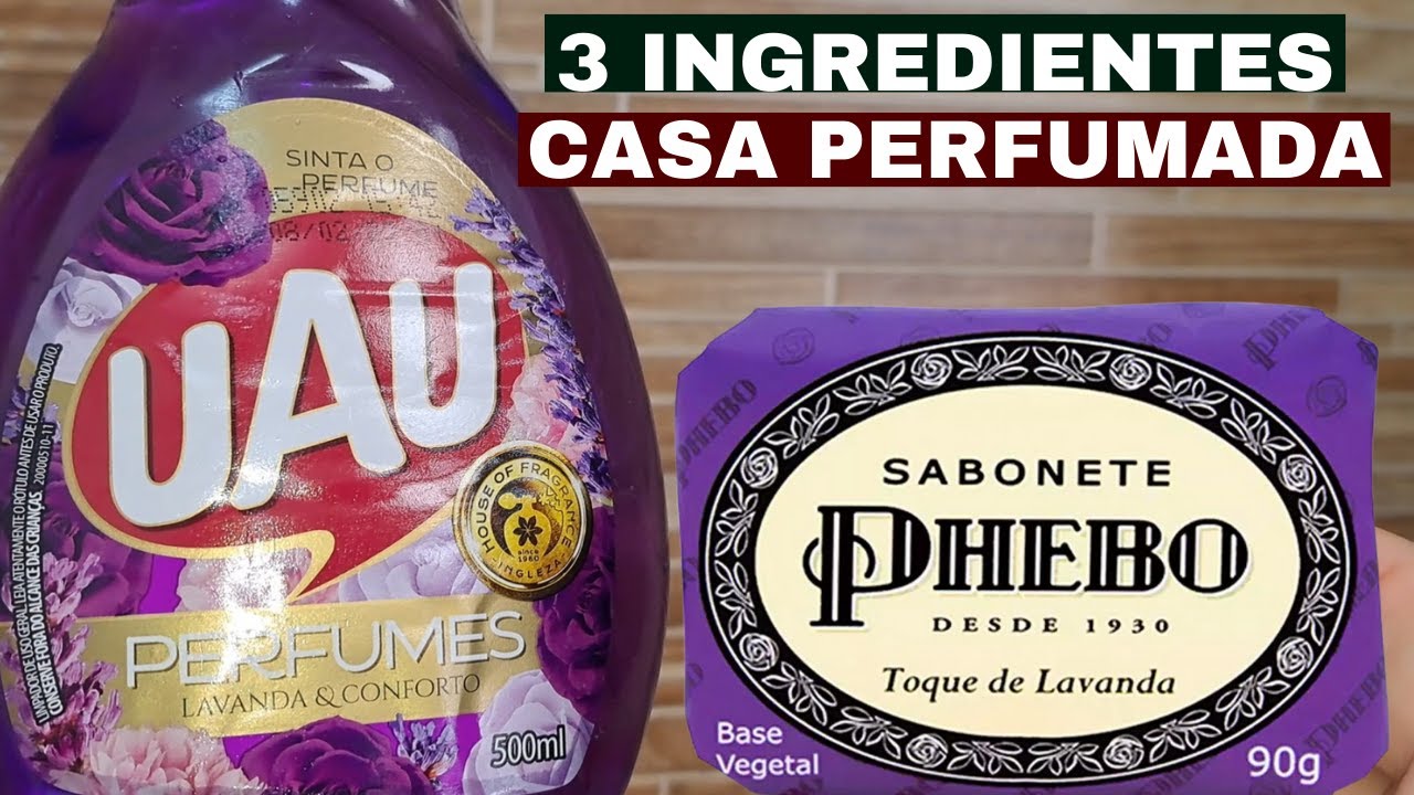 COM 3 INGREDIENTES SUA CASA VAI FICAR PERFUMADA 24 HORAS POR DIA  -  ECONOMIZE OU FATURE MUITO