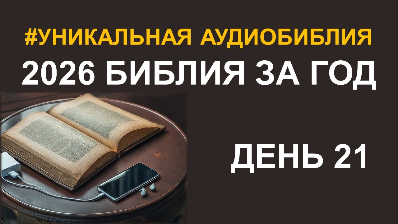 День 21. Библия за год. Библейский ультрамарафон портала «Иисус» 2026