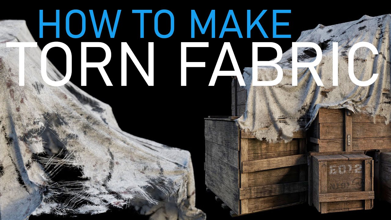 How to Make Torn Fabric In Substance Painter