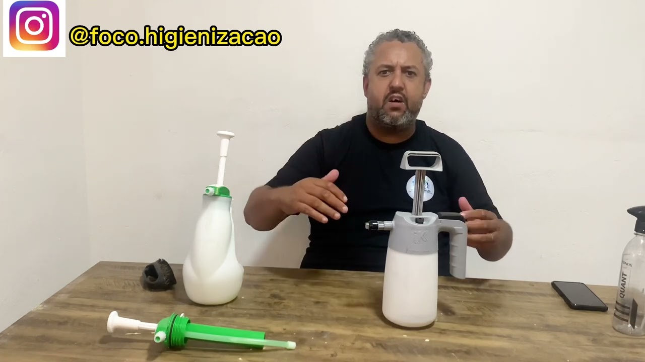 Pulverizador para Higienização e para Impermeabilização