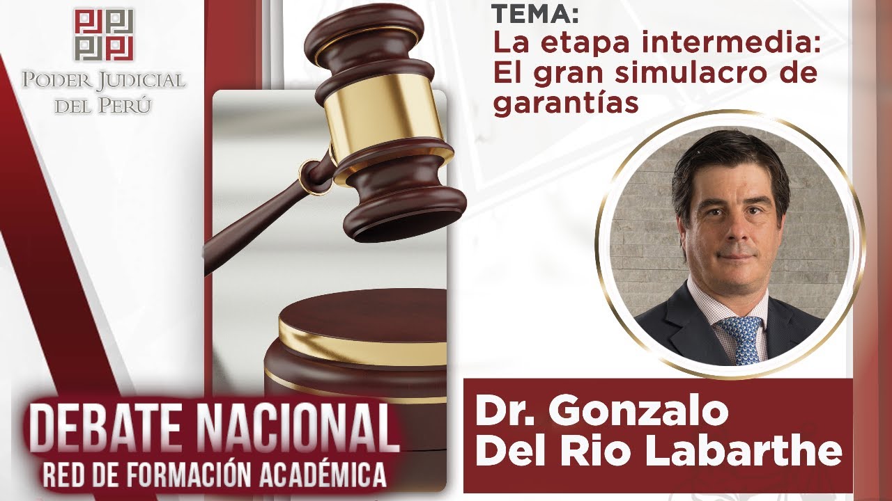 La Etapa Intermedia: ¿Un Simulacro de Garantías? | Dr. Gonzalo Del Río Labarthe | Debate Nacional