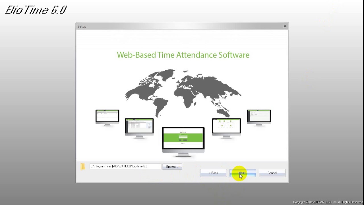 How to Installed SQL Server with Bio-Time 7.0