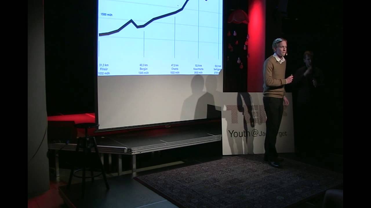 &Auml;r du galen nog?: Magnus Berglund at TEDxYouth@Jarntorget