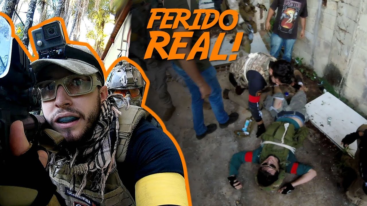 AIRSOFT | JOGANDO DE HPA | FERIDO REAL *melhor campo do Brasil*
