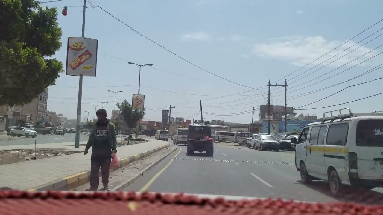 ذمار الطريق من صنعاء بتجاه إب