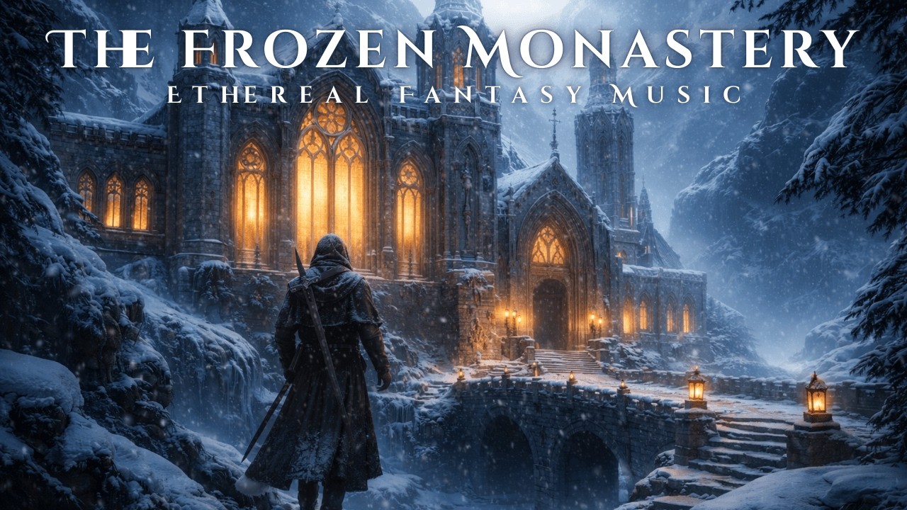 Frozen Keep Ambience | Ethereal English Vocals & Medieval Fantasy Music for Immersion